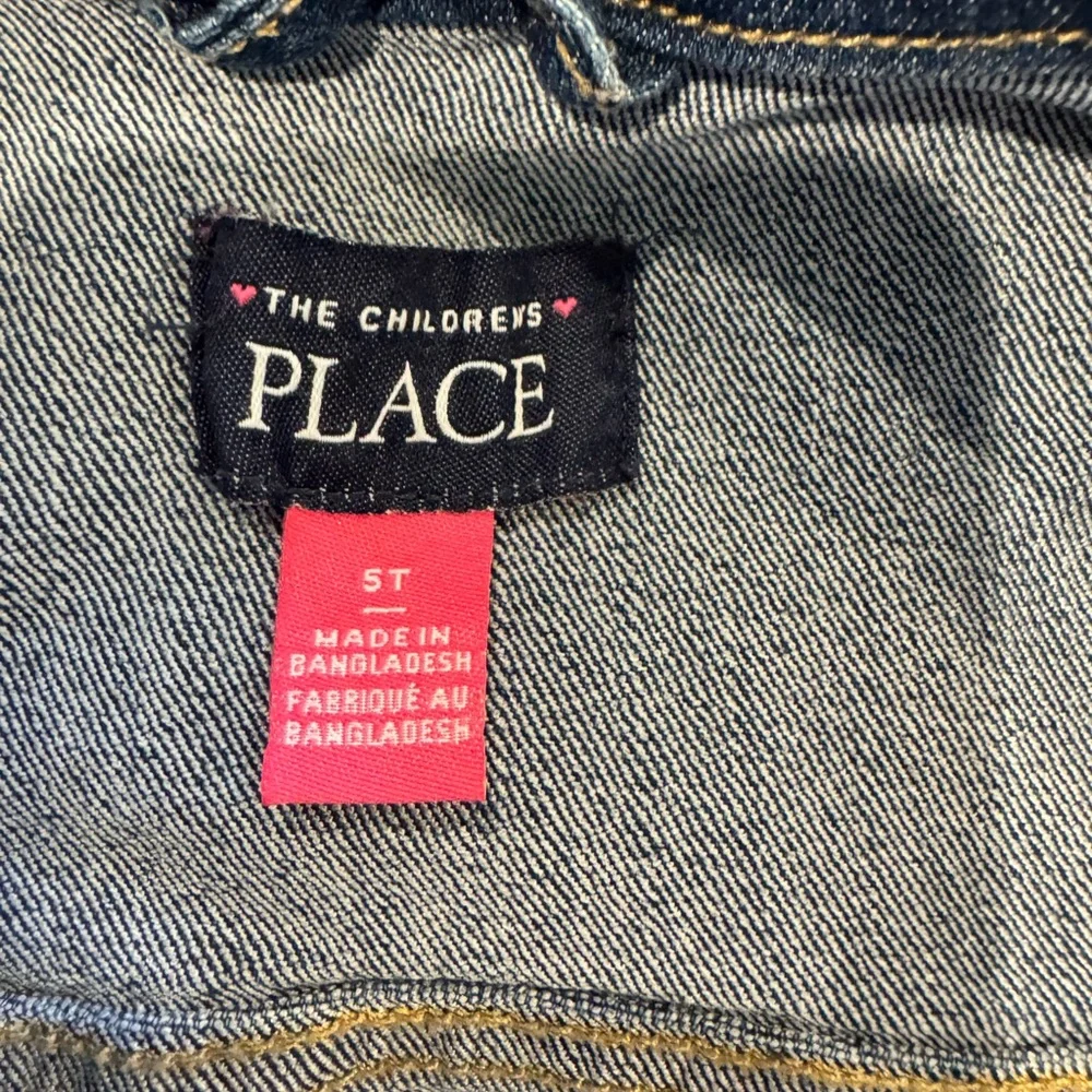 The Children's Place Blue Denim Jacket sz 5T